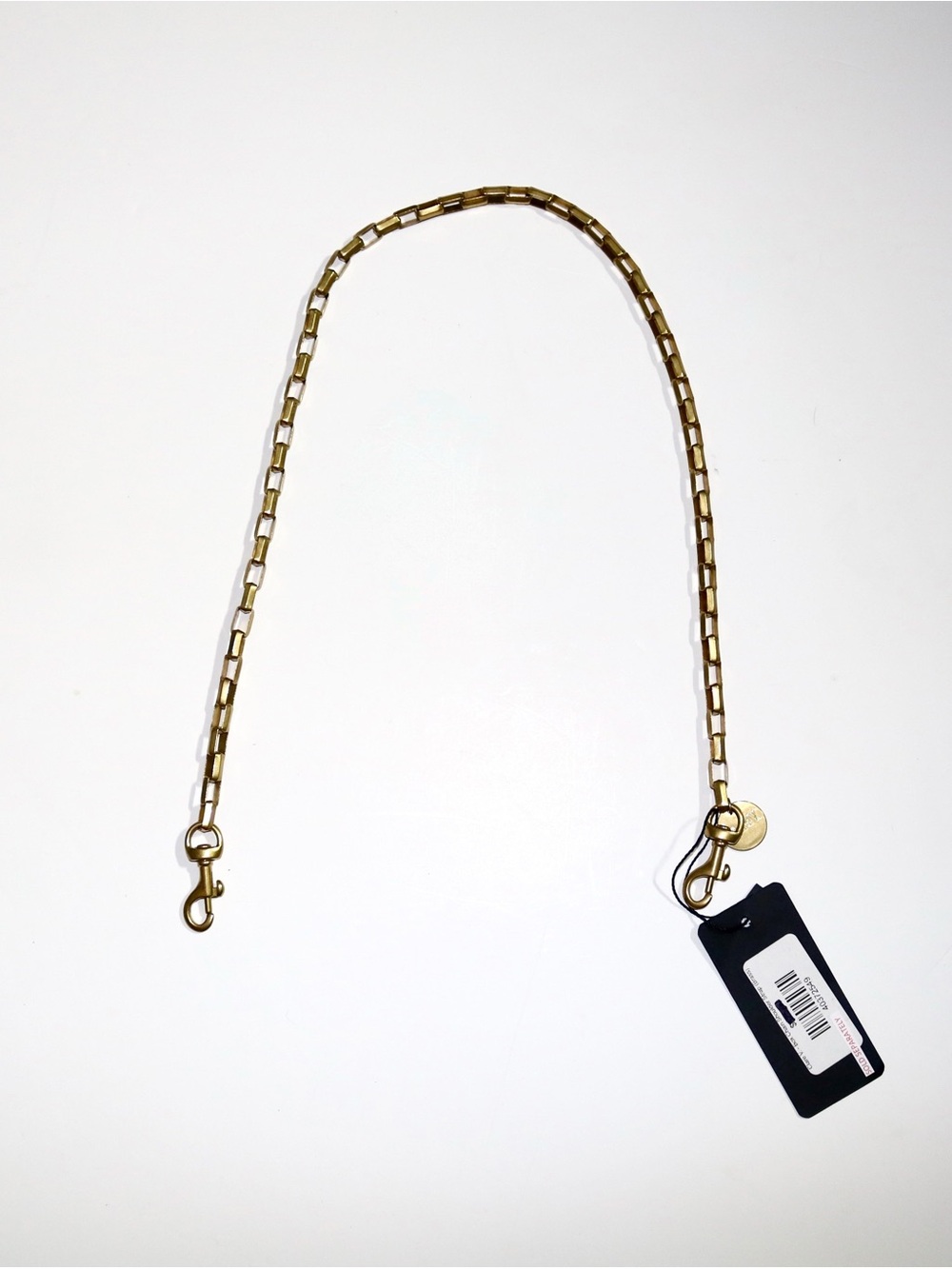 Clare V. Box Chain Shoulder Strap in Brass - Picture 3 of 9